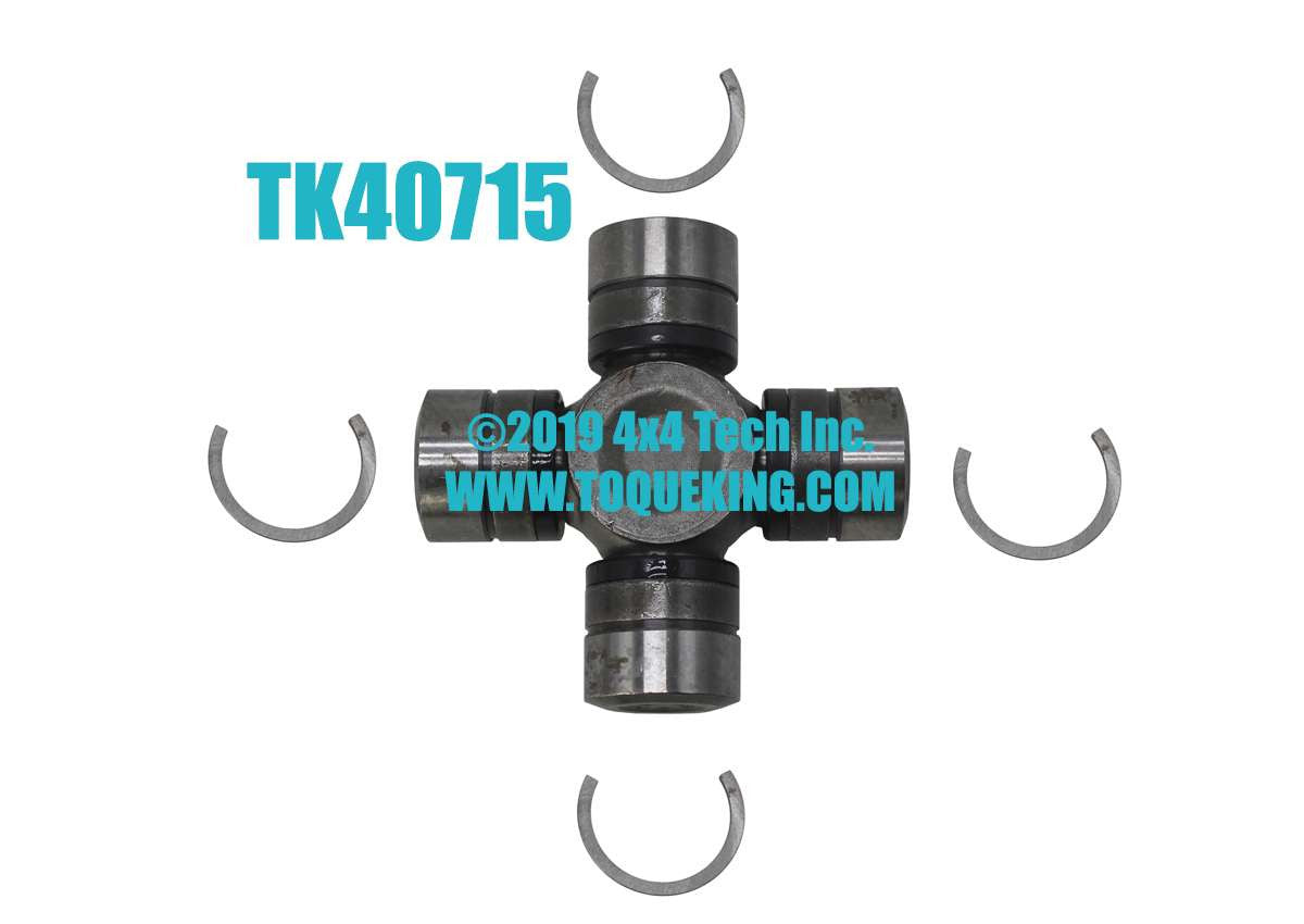 TK40715 Premium Factory Lubed Dana 50, Dana 60 1480WJ Axle U-Joint Torque King 4x4