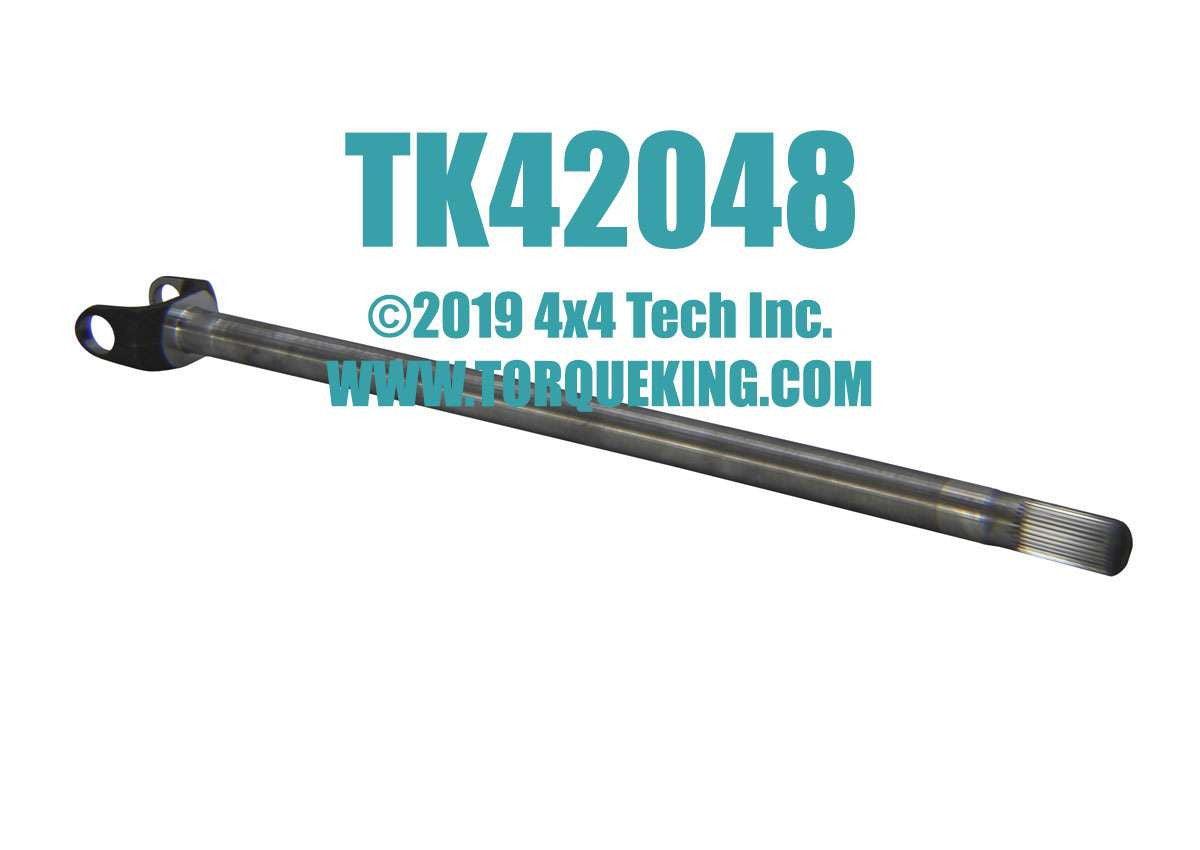 TK42048 Chromoly Dana 70 Left Inner Axle Shaft for 1969-1974 Dodge W300 Torque King 4x4