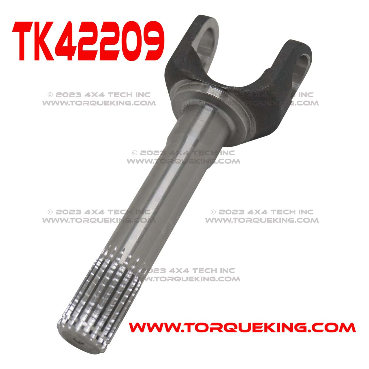 TK42209 Chromoly 1350 Series Outer Axle Shaft 1972-1974 Dodge W200, 1974-1975 IHC Torque King 4x4