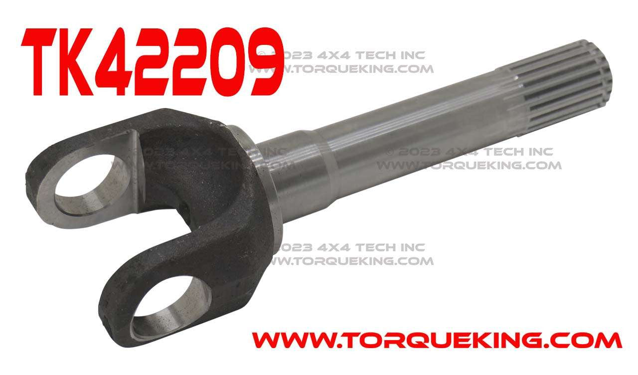 TK42209 Chromoly 1350 Series Outer Axle Shaft 1972-1974 Dodge W200, 1974-1975 IHC Torque King 4x4