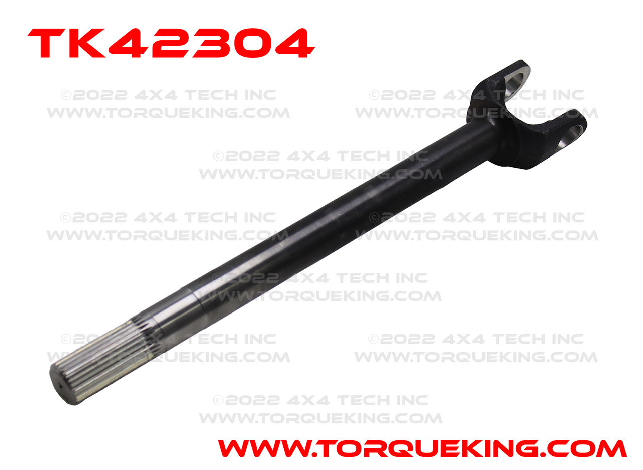 TK42304 Chrome-Moly Left Inner Axle Shaft for 1976-1979 F-250 Dana 44 Front Axle Torque King 4x4