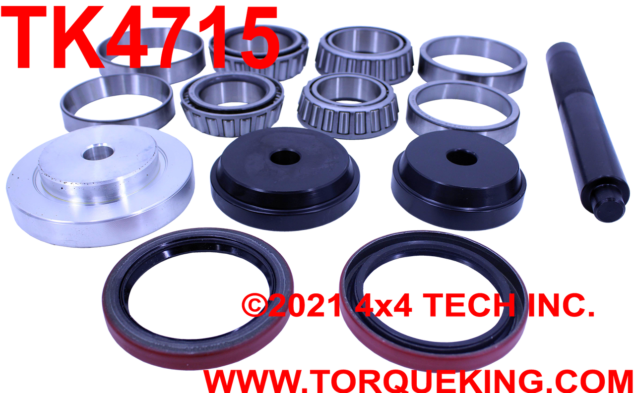 TK4715 Torque KingÂ® Master Wheel Bearing Parts and Tools Kit Torque King 4x4