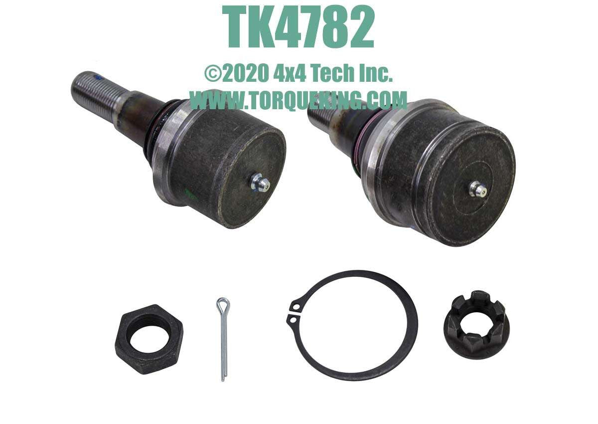 TK4782 One Side Greaseable Ball Joint Set for 2017-up Ford F450, F550 Torque King 4x4