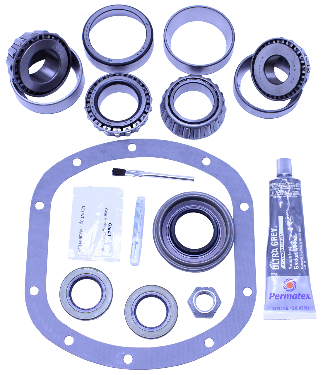 TK4789 Diff Bearing and Seal Kit for most Jeep Dana 25 Front Axles Torque King 4x4