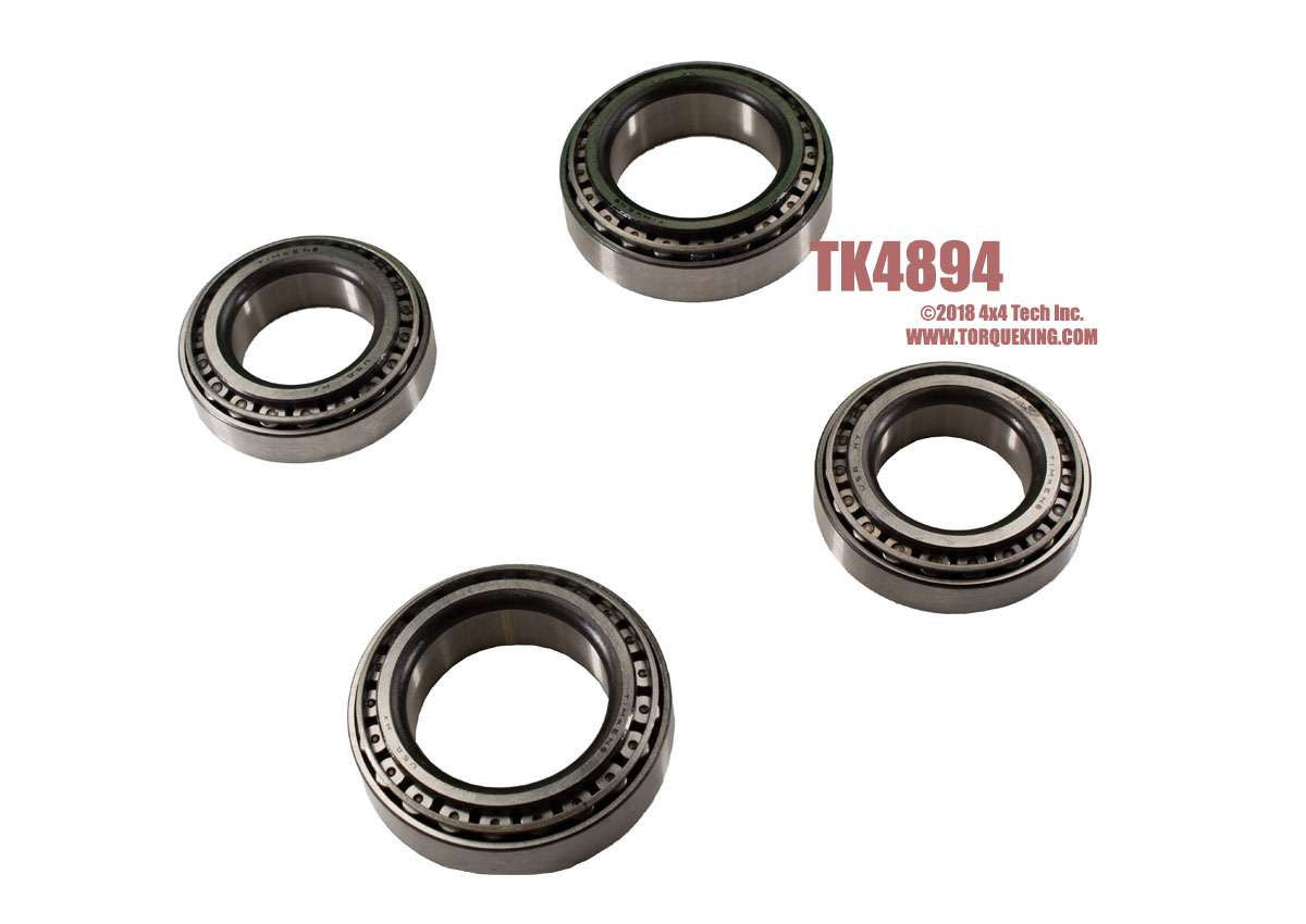TK4894 4x4 Front Wheel Bearing Kit Only with Timken Bearings Torque King 4x4
