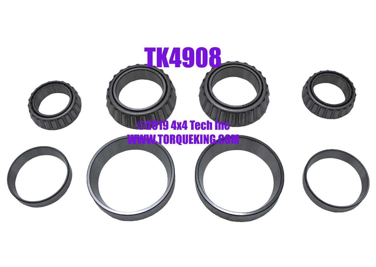 TK4908 Timken Rear Wheel Bearing Only Kit for Ford 10-1/4" Rear Axles Torque King 4x4