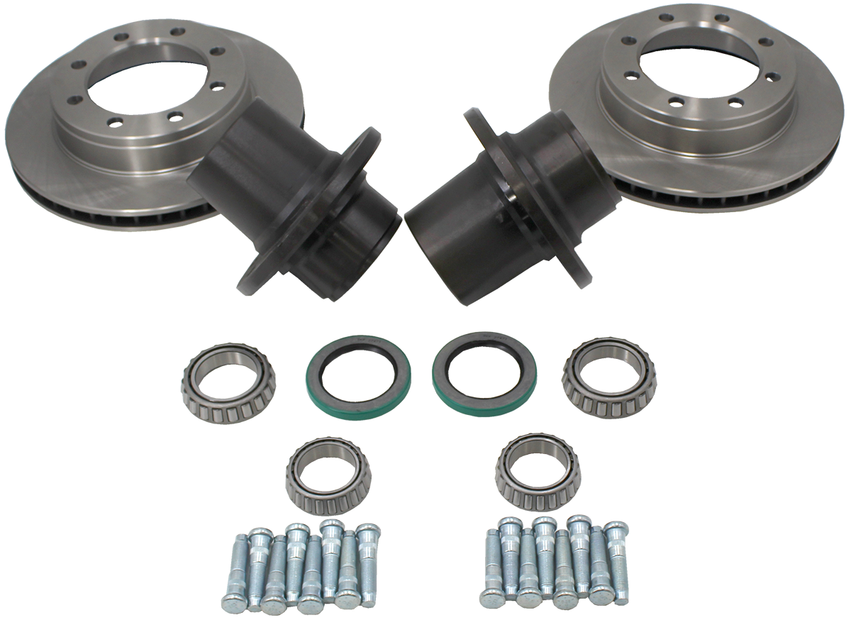 TK4998 DRW to SRW Hub Conversion Kit for 1995-1997 Ford F350 4x4 Torque King 4x4