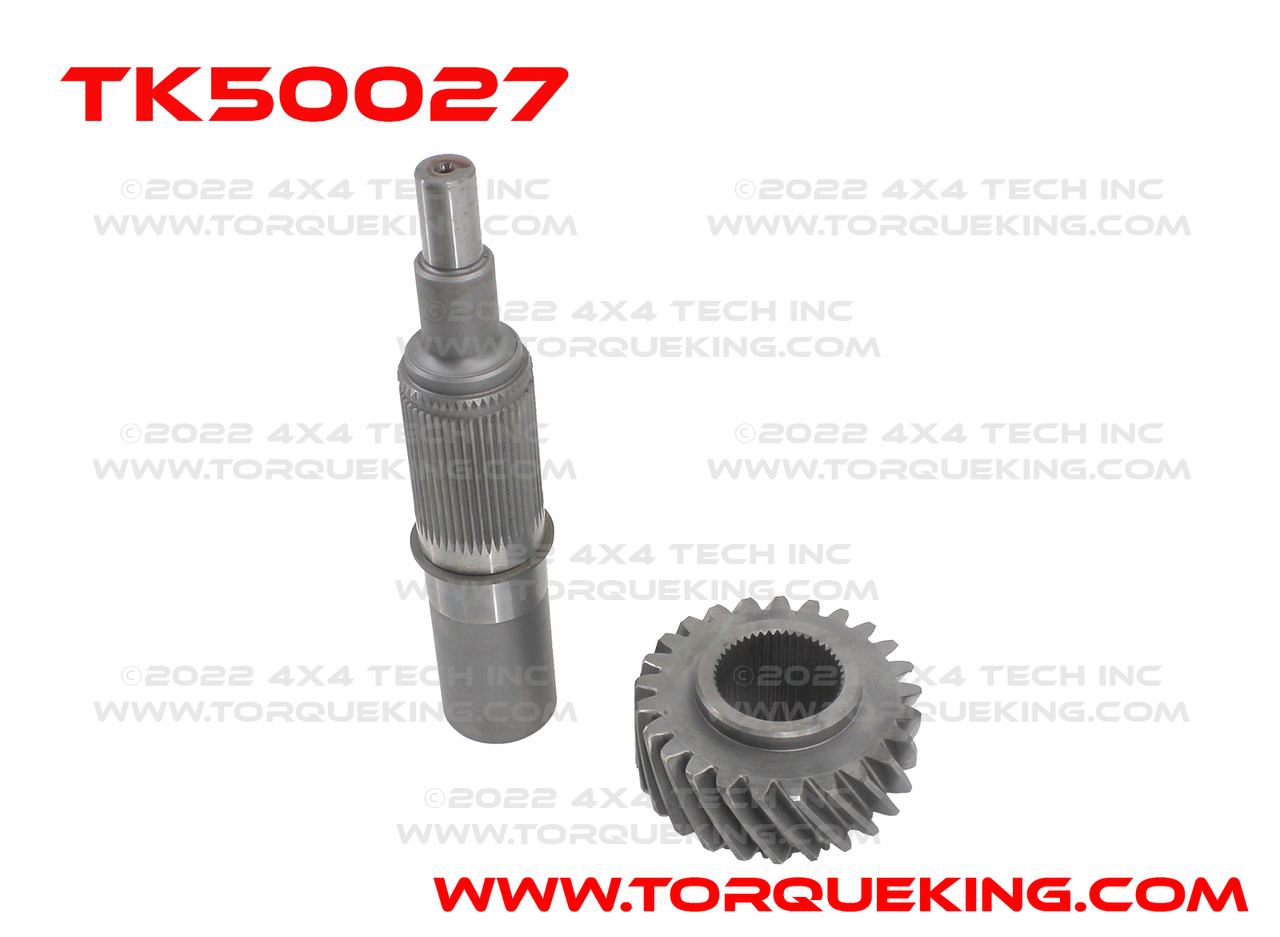 TK50027 32 Spline Long Input Shaft for 1985-1991 Chevy & GMC NP205 Torque King 4x4