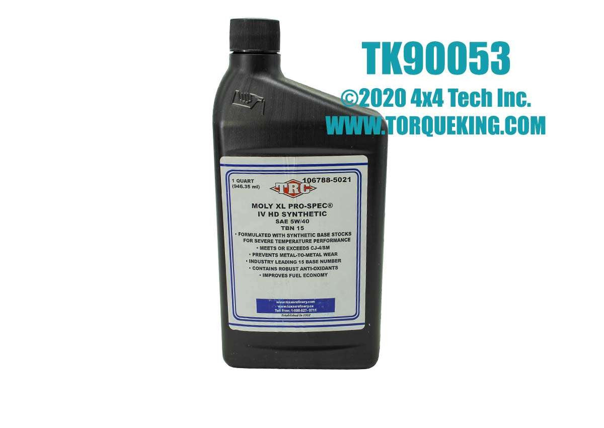 TK90053 Moly IV 5W40 Torque King 4x4