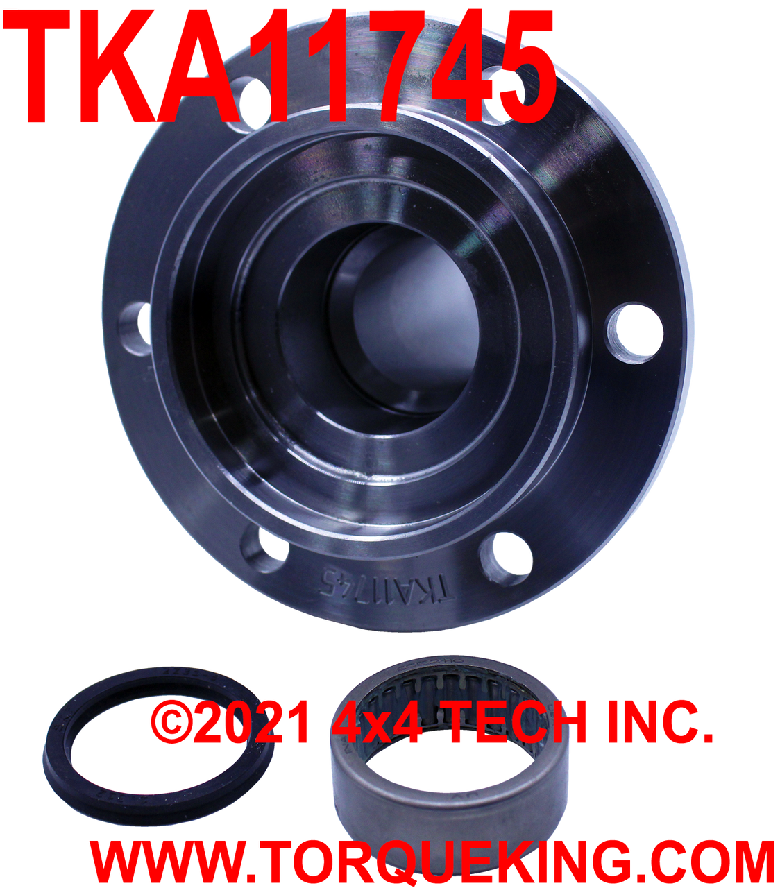 TKA11745 Dodge W200 Front Spindle for Dana 44 Open Knuckle Axles Torque King 4x4