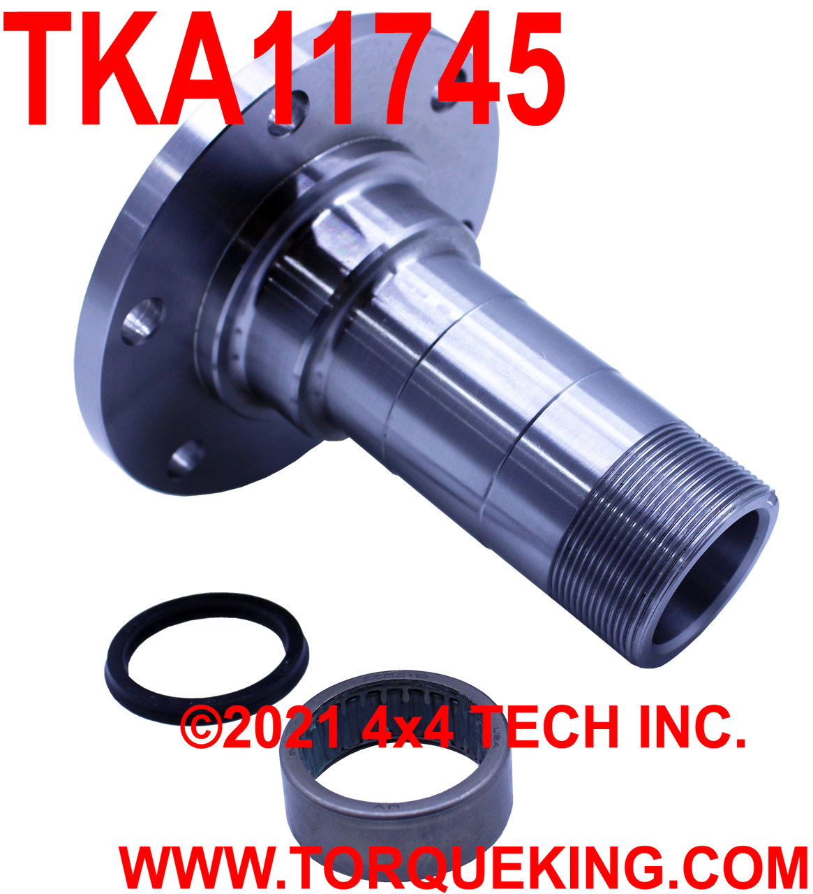 TKA11745 Dodge W200 Front Spindle for Dana 44 Open Knuckle Axles Torque King 4x4