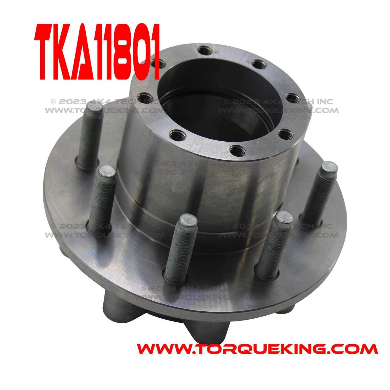 TKA11801 Billet Steel Dual Rear Wheel Hub for 2009-2011 Ram 3500 Replaces 68049098AA Torque King 4x4