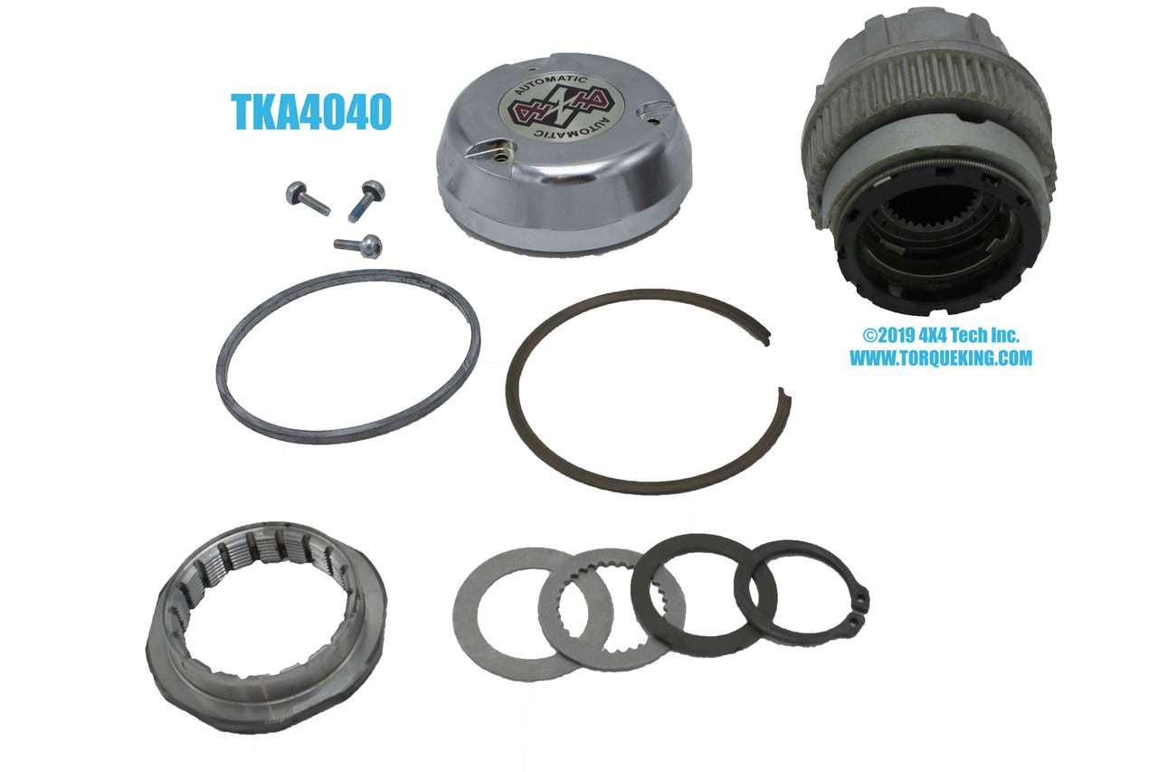 TKA4040 Single Complete 1995, 1996, 1997 Ford Automatic Hub Assembly Torque King 4x4