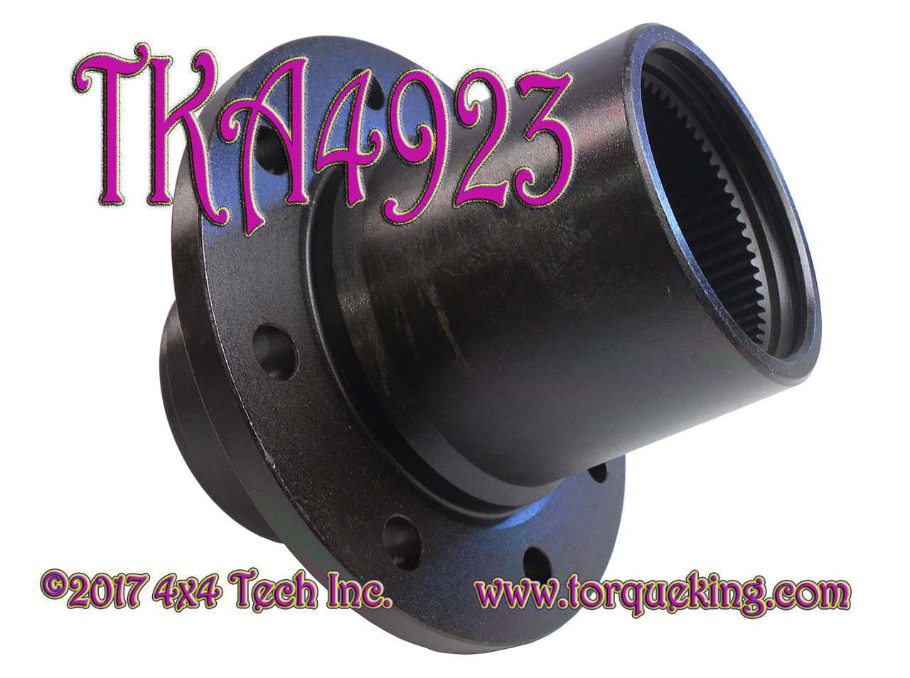 TKA4923 New 4x4 Front Wheel Hub for 1995, 1996, 1997 Ford F250, F350 Torque King 4x4