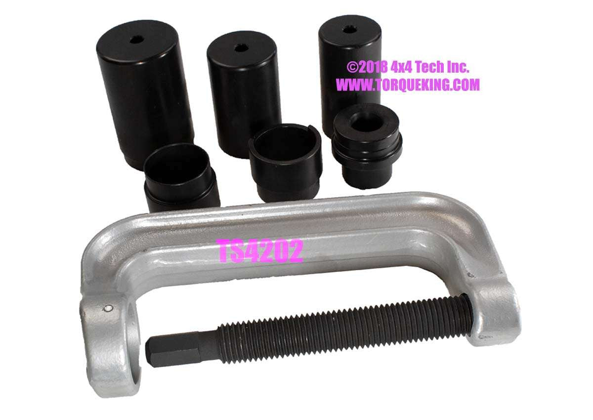 TS4202 8 Piece Ball Joint Press Set for 2013-up Ram AAM 925 12 Bolt 4x4 Axle Torque King 4x4