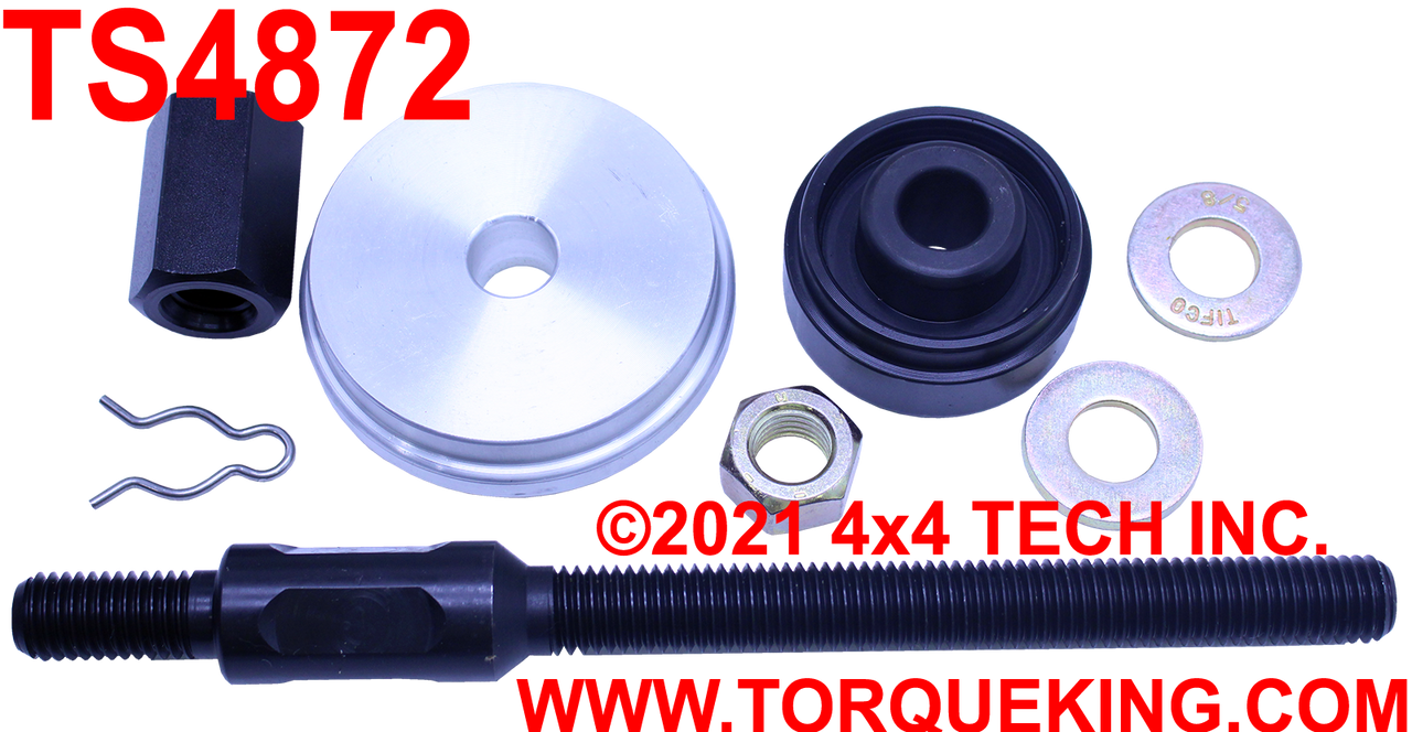 TS4872 Dana 44 Adjustable Depth Inner Axle Seal Tool Set Torque King 4x4