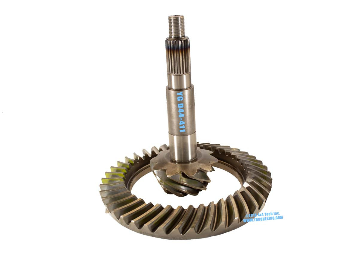 YG D44-411 Yukon Ring & Pinion Replacement Gear Set, Dana 44, 4.11 Torque King 4x4