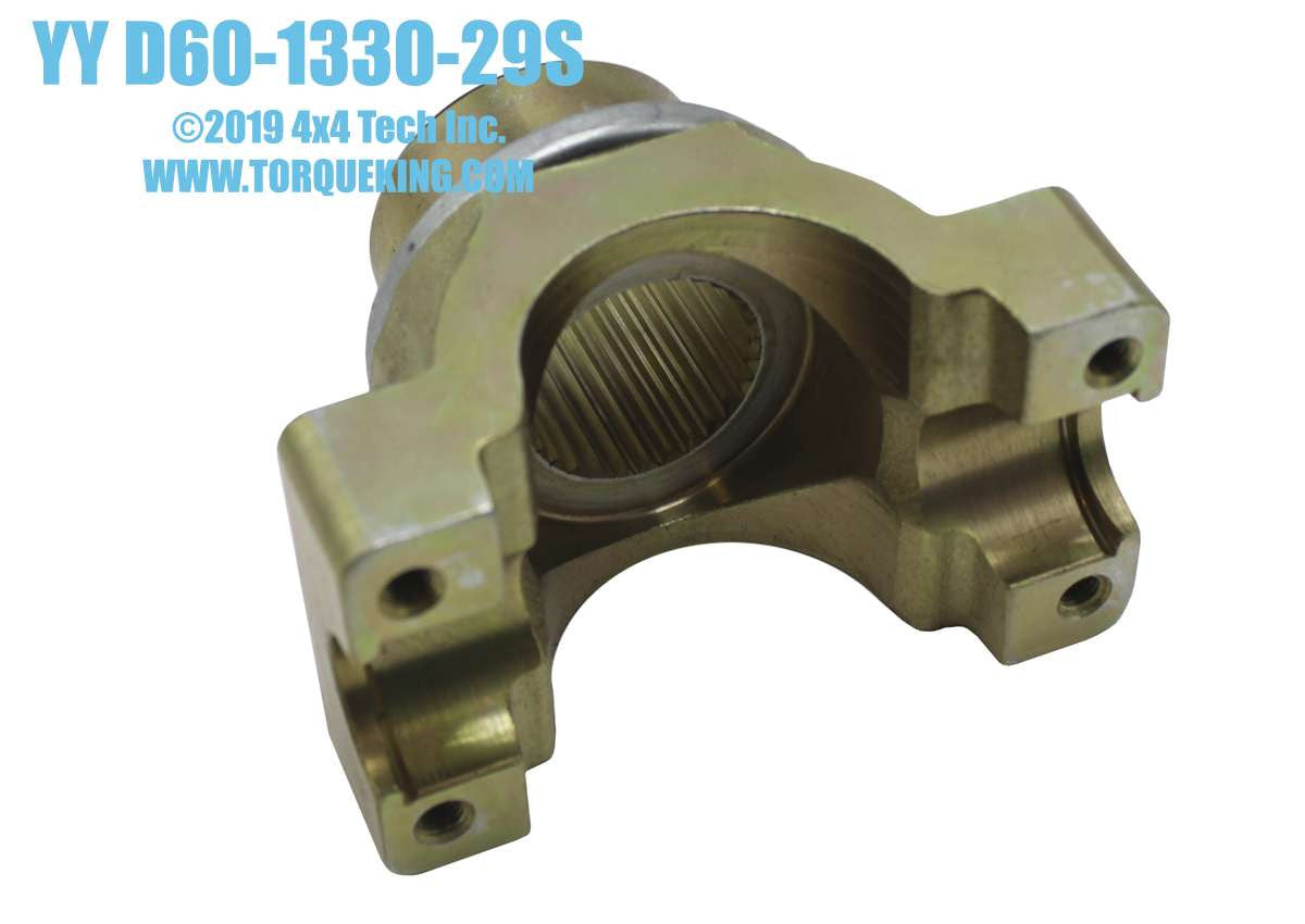 YY D60-1330-29S 1330 Series Pinion Yoke for Dana 60 and Dana 70 Axles Torque King 4x4