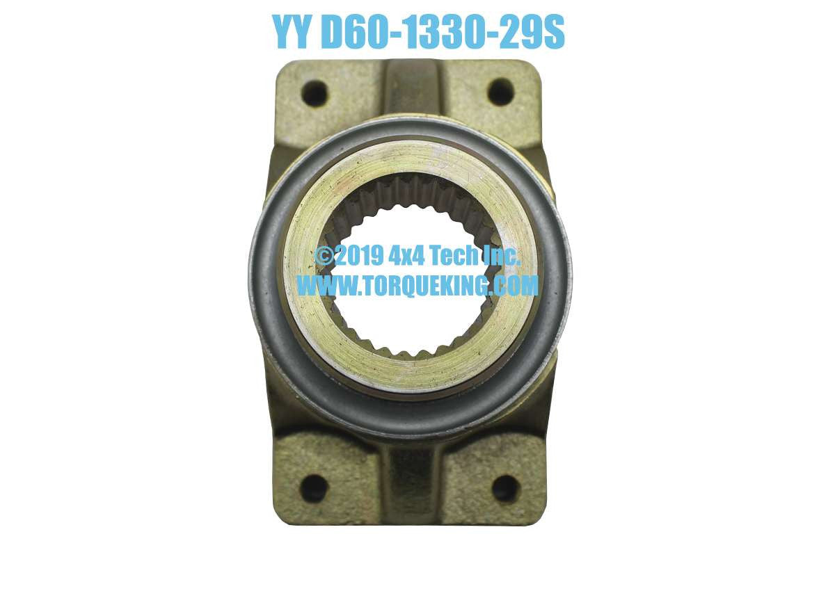 YY D60-1330-29S 1330 Series Pinion Yoke for Dana 60 and Dana 70 Axles Torque King 4x4