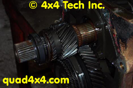 Typical 5th gear failure on a stock NV4500HD transmission